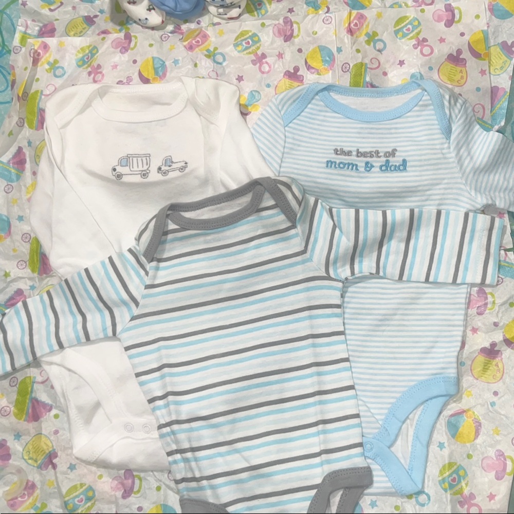 Circo Baby One Pieces - White and Blue